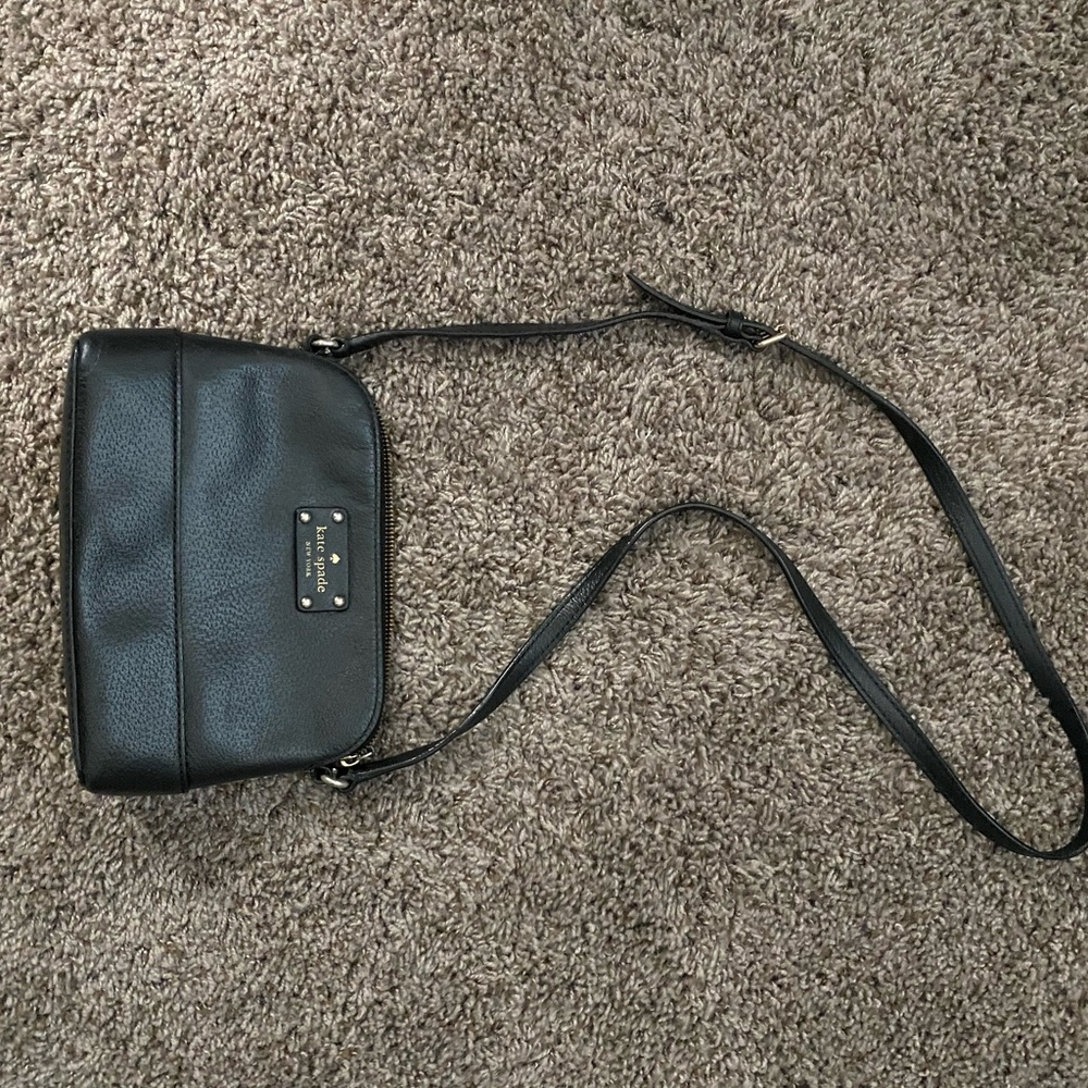 Black kate spade purse